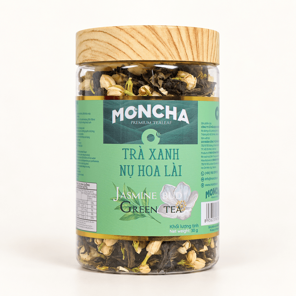 Trà Xanh Hoa Nhài Sấy Khô