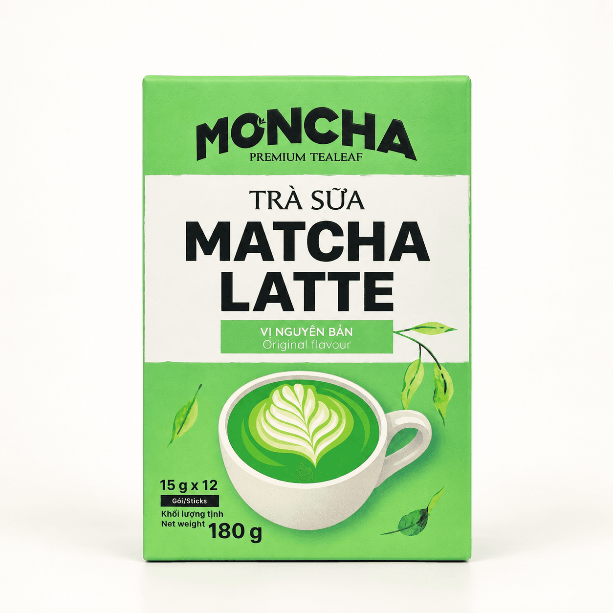 Matcha Latte Nguyên Bản
