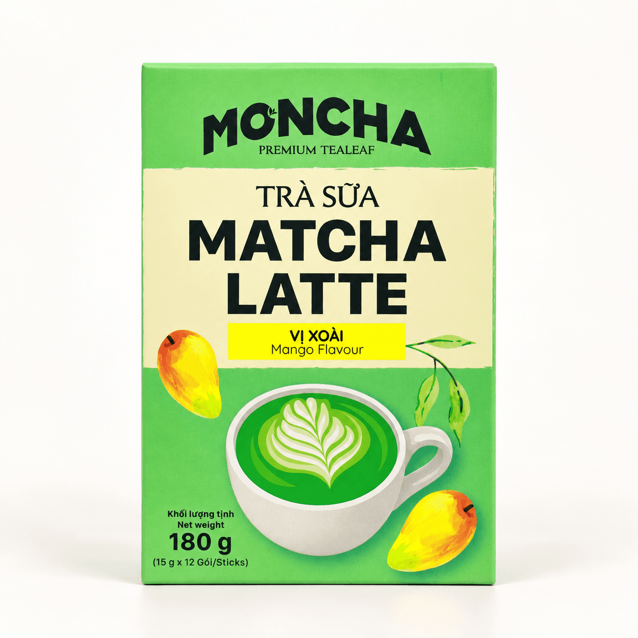 Matcha Latte Vị Xoài